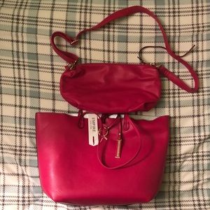 🎉SALE🎉 reversible tote with matching crossbody